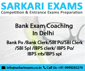 Best SBI PO coaching in Delhi, Top institute for SBI Bank PO in Delhi