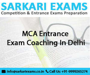Best MCA Entrance Coaching in Delhi, Coaching for MCA Exam 2022
